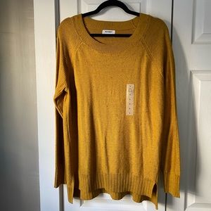 Old Navy Yellow Sweater NWT